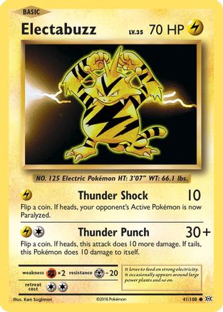 [PKM] Electabuzz (41/108) [XY: Evolutions]