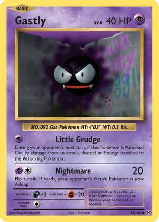 [PKM-C] Gastly (47/108) [XY: Evolutions]