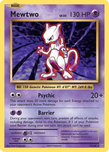[PKM] Mewtwo (51/108) [XY: Evolutions]