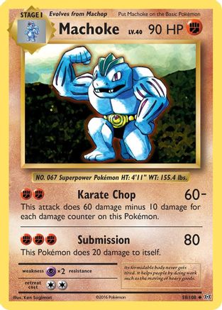 [PKM] Machoke (58/108) [XY: Evolutions]
