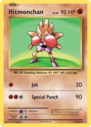 [PKM] Hitmonchan (62/108) [XY: Evolutions]