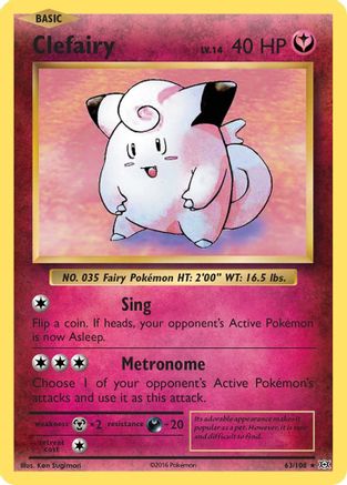 [PKM] Clefairy (63/108) [XY: Evolutions]