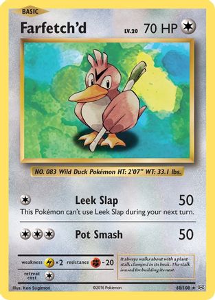 [PKM] Farfetch'd (68/108) [XY: Evolutions]