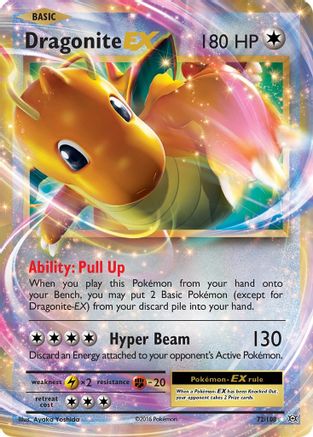 [PKM-R] Dragonite EX (72/108) [XY: Evolutions]