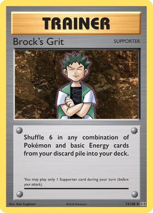 [PKM] Brock's Grit (74/108) [XY: Evolutions]