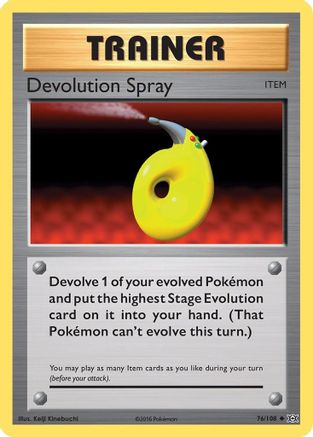 [PKM] Devolution Spray (76/108) [XY: Evolutions]