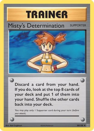 [TR] Misty's Determination (80/108) [XY: Evolutions]