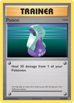 [TR] Potion (83/108) [XY: Evolutions]