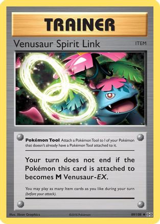 [TR] Venusaur Spirit Link (89/108) [XY: Evolutions]