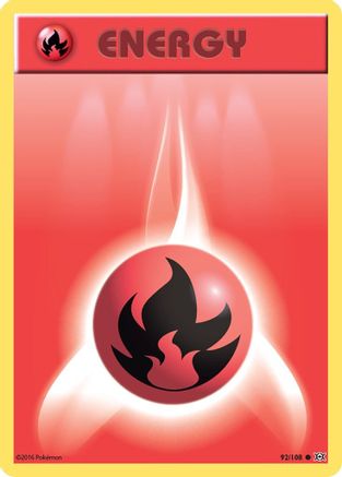 [PKM BE] Fire Energy (92/108) [XY: Evolutions]