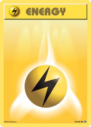 [PKM BE] Lightning Energy (94/108) [XY: Evolutions]