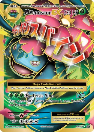[PKM] M Venusaur EX (100/108) [XY: Evolutions]