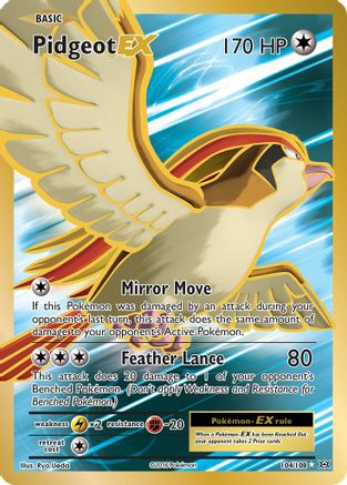 [PKM] Pidgeot EX (104/108) [XY: Evolutions]