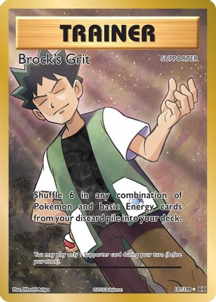 [PKM] Brock's Grit (107/108) [XY: Evolutions]