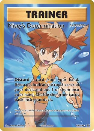 [PKM] Misty's Determination (108/108) [XY: Evolutions]
