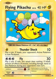 [PKM-R] Flying Pikachu (110/108) [XY: Evolutions]