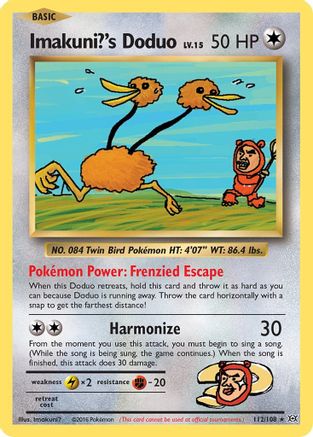 [PKM-R] Imakuni?'s Doduo (112/108) [XY: Evolutions]