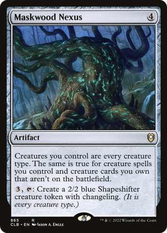 {R} Maskwood Nexus [Commander Legends: Battle for Baldur's Gate][CLB 865]