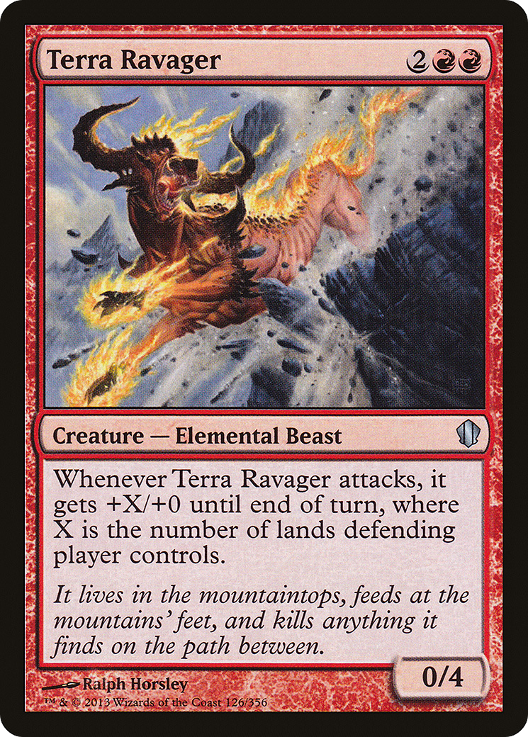 {C} Terra Ravager [Commander 2013][C13 126]
