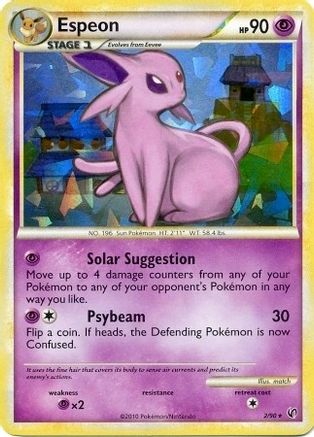 [PKM-R] Espeon (2/90) (Cracked Ice Holo) (Theme Deck Exclusive) [HeartGold & SoulSilver: Unleashed]
