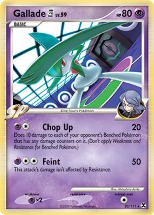 [PKM] Gallade (20/111) (Theme Deck Exclusive) [Platinum: Rising Rivals]