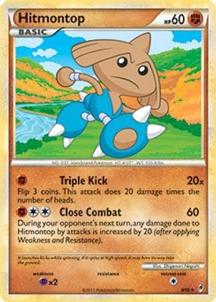 [PKM] Hitmontop (8/95) (Theme Deck Exclusive) [HeartGold & SoulSilver: Call of Legends]