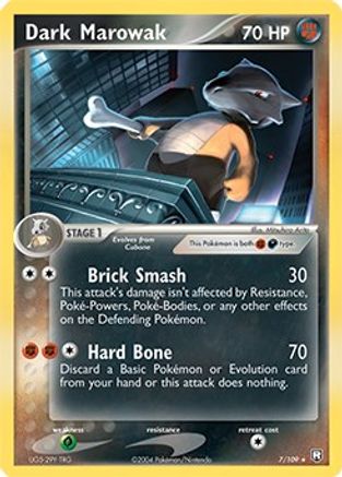 [PKM] Dark Marowak (7/109) (Theme Deck Exclusive) [EX: Team Rocket Returns]
