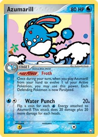 [PKM-R] Azumarill (1/109) (Theme Deck Exclusive) [EX: Team Rocket Returns]