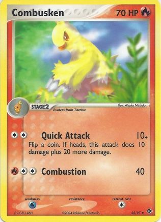 [TR] Combusken (25/97) [EX: Battle Stadium]