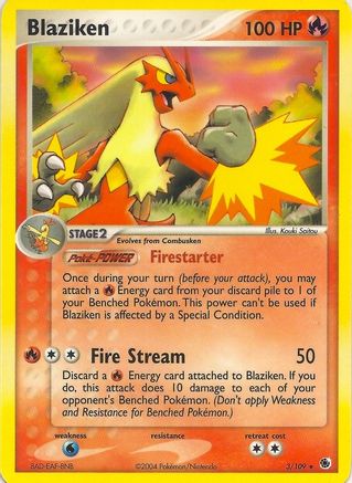 [TR] Blaziken (3/109) [EX: Battle Stadium]