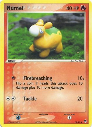 [PKM] Numel (69/97) [EX: Battle Stadium]
