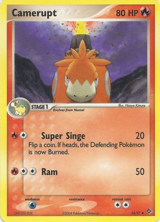 [PKM] Camerupt (24/97) [EX: Battle Stadium]