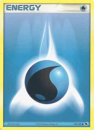 [PKM BE] Water Energy (106/109) [EX: Battle Stadium]