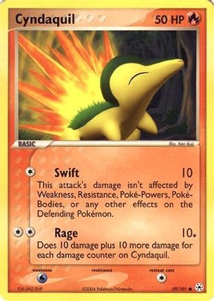 [TR] Cyndaquil (59/101) [EX: Battle Stadium]