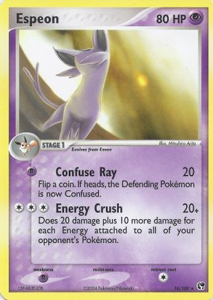[TR] Espeon (16/100) [EX: Battle Stadium]