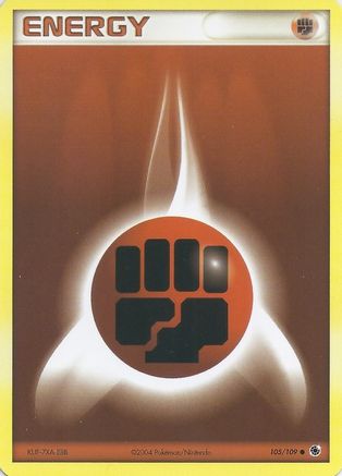 [BE] Fighting Energy (105/109) [EX: Battle Stadium]