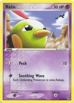 [PKM] Natu (69/100) [EX: Battle Stadium]