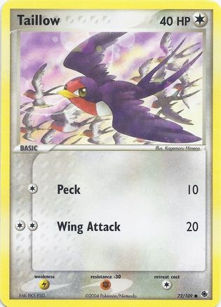 [TR] Taillow (72/109) [EX: Battle Stadium]