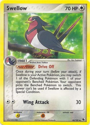 [TR] Swellow (46/109) [EX: Battle Stadium]