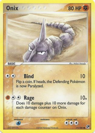 [TR] Onix (71/100) [EX: Battle Stadium]