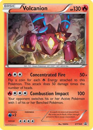[PKM] Volcanion (XY164) [XY: Black Star Promos]