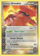 [PKM-R] Team Magma's Groudon (9/95) (Theme Deck Exclusive) [EX: Team Magma vs Team Aqua]