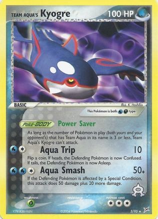 [PKM-R] Team Aqua's Kyogre (3/95) (Theme Deck Exclusive) [EX: Team Magma vs Team Aqua]