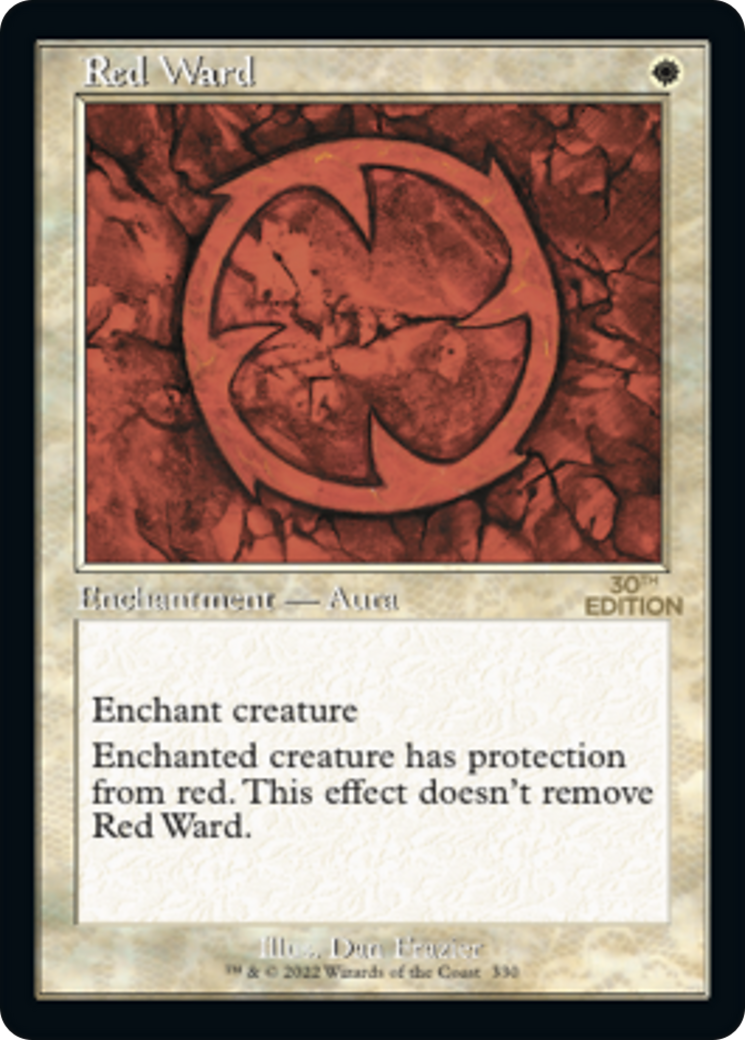 {C} Red Ward (Retro) [30th Anniversary Edition][30A 330]