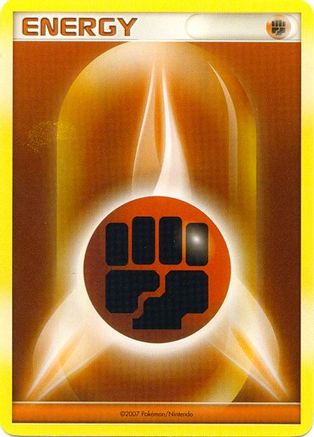 [PKM BE] Fighting Energy (2007 2008 League Promo) [League & Championship Cards]