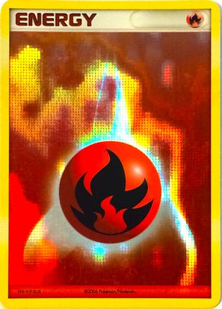 [PKM BE] Fire Energy (2006 2007 League Promo) [League & Championship Cards]