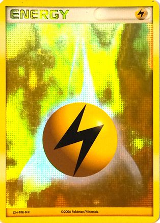 [PKM BE] Lightning Energy (2006 2007 League Promo) [League & Championship Cards]