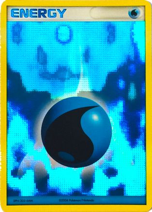 [PKM BE] Water Energy (2006 2007 League Promo) [League & Championship Cards]
