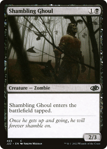 {C} Shambling Ghoul [Jumpstart 2022][J22 465]