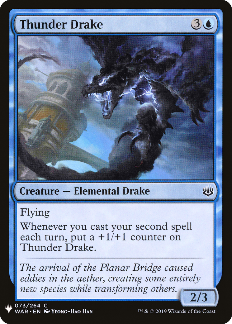 {C} Thunder Drake [Mystery Booster][LS WAR 073]